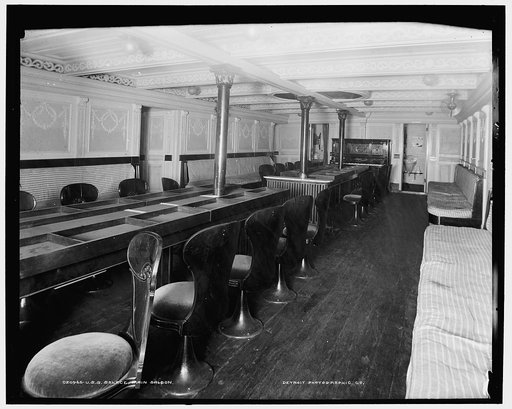 U.S.S. Solace, main saloon
