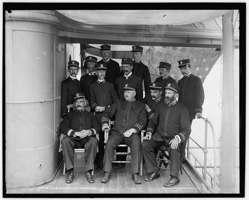 U.S.S. Supply, officers