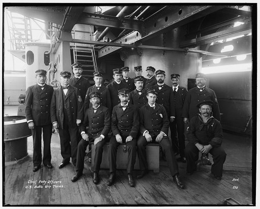 U.S.S. Texas, chief petty officers