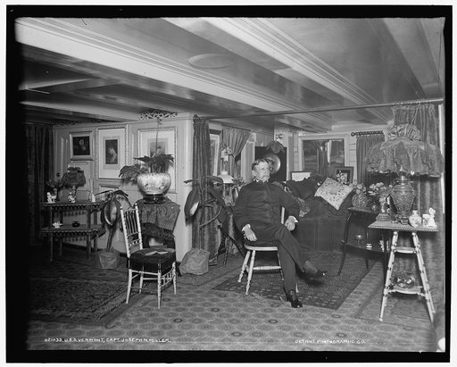 U.S.S. Vermont, Capt. Joseph N. Miller