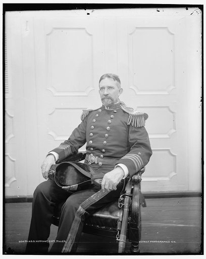 U.S.S. Vermont, Capt. Merrill Miller