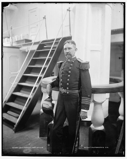 U.S.S. Vermont, Capt. Merrill Miller