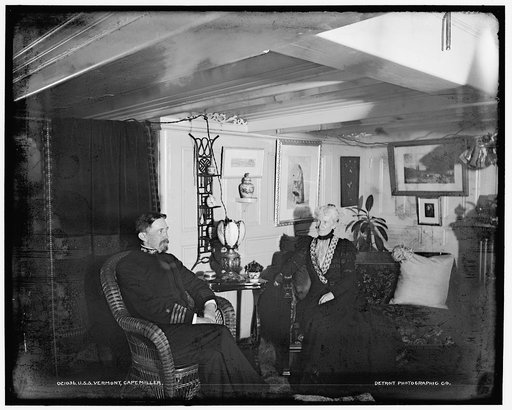 U.S.S. Vermont, Capt. Merrill Miller