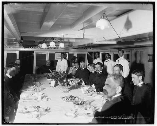 U.S.S. Vermont, ward room mess