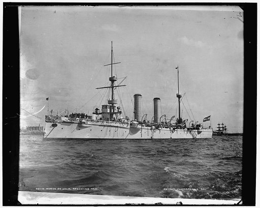 Nueve de Julio, Argentine navy