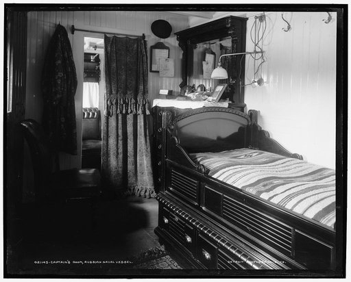 Captain's room, Russian naval vessel
