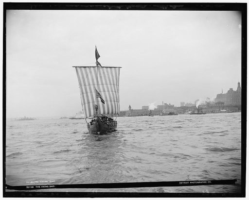 The Viking ship