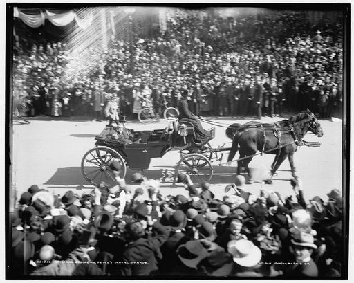 Admiral Sampson, Dewey Naval [i.e. Land] Parade