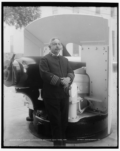 Capt. F.S. Wilds [i.e. Wildes], commanding Brooklyn Navy Yard
