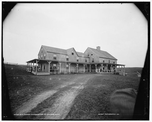 Gen. Young's headquarters at Montauk Point