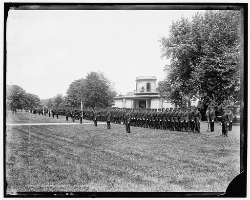 Dress parade, U.S. Naval Academy