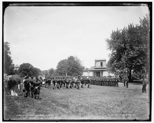 Dress parade, U.S. Naval Academy