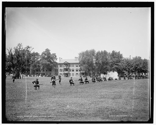 Skirmish drill, U.S. Naval Academy