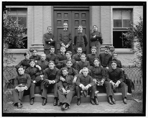 A Group of cadets, U.S. Naval Academy