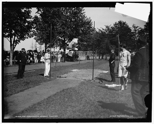 High jump, U.S. Naval Academy field day