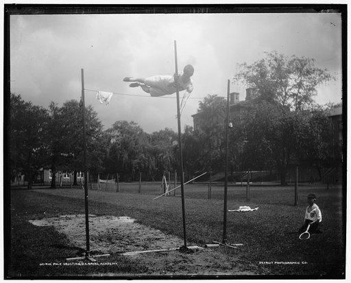 Pole vaulting, U.S. Naval Academy