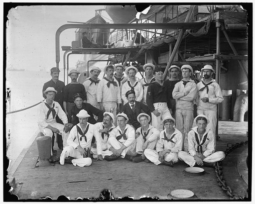 Group on U.S.S. Nahant, New York Naval Reserves