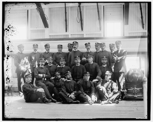 New York Naval Reserves on U.S.S. New Hampshire
