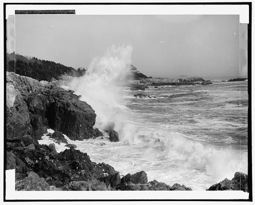 Surf at Marblehead Neck, Mass.