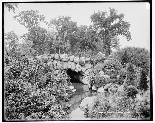 Stone bridge, Elizabeth Park, Hartford, Ct.