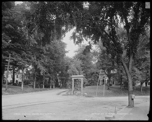 Fountain square, Brattleboro, Vt.
