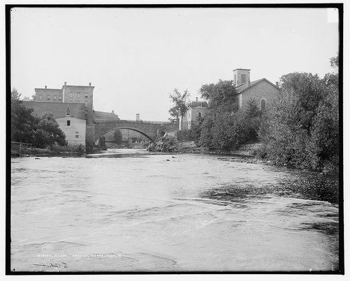 Stone bridge, Keeseville, N.Y.