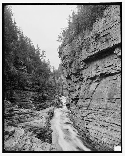 Down from Punch Bowl, Ausable Chasm, N.Y.