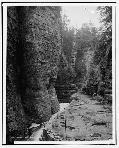 Column rocks, Ausable Chasm, N.Y.