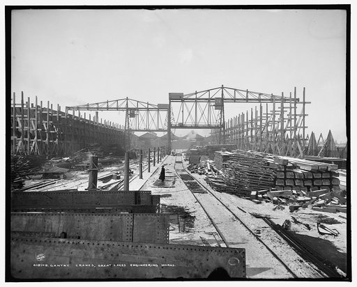 Gantry cranes, Great Lakes Engineering Works