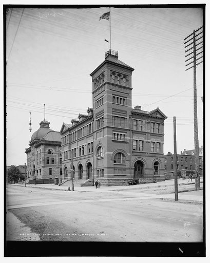 Post office and City Hall, Marquette, Mich.
