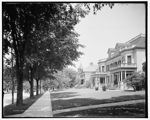 Residences on upper Genesee Street, Utica, N.Y.