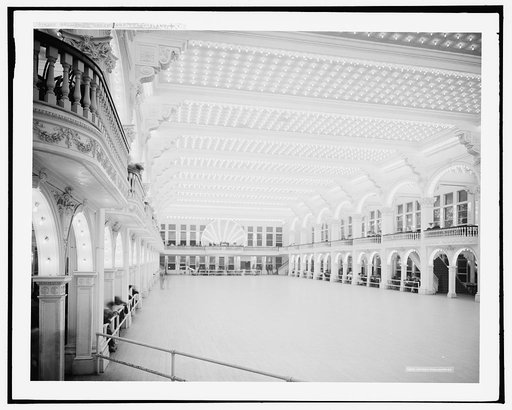 Ball room, Dreamland, Coney Island, N.Y.