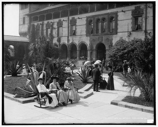 In the court of the Ponce de Leon, St. Augustine, Fla.