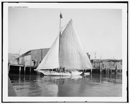 An Oyster lugger