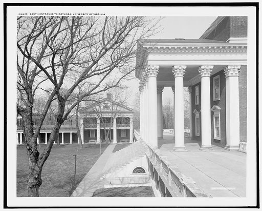 South entrance to Rotunda, University of Virginia