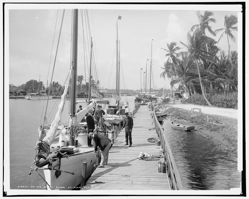 On the Miami River at Miami, Fla.