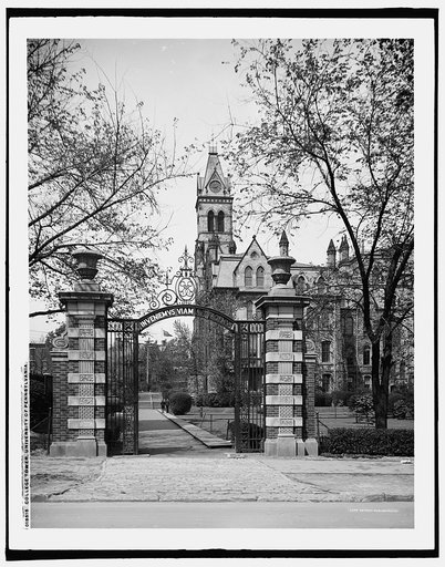 College tower, University of Pennsylvania
