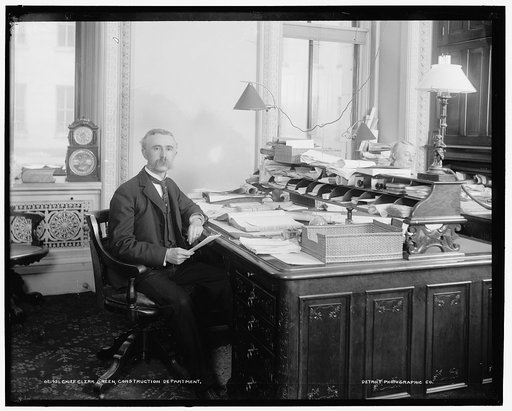 Chief clerk Green, Construction Department