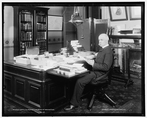 Capt. F.M. Ramsey [i.e. Ramsay], Bureau of Navigation