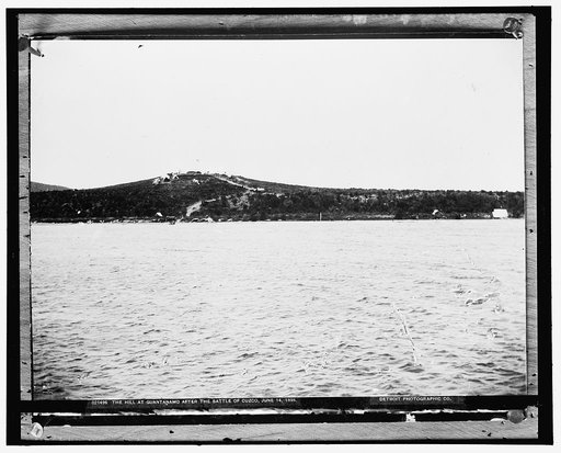 The hill at Guantanamo after the battle of Cuzco, June 14, 1898