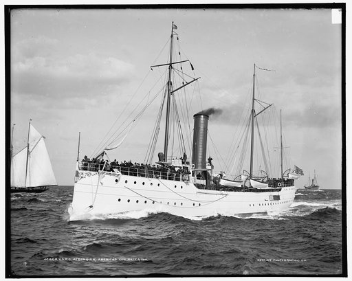 U.S.R.C. Algonquin, America's Cup races