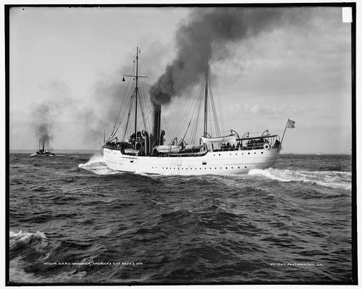 U.S.R.C. Onondaga, America's Cup races