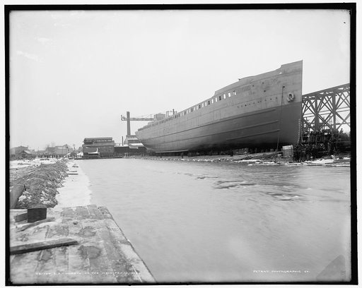 S.S. Tionesta on the ways