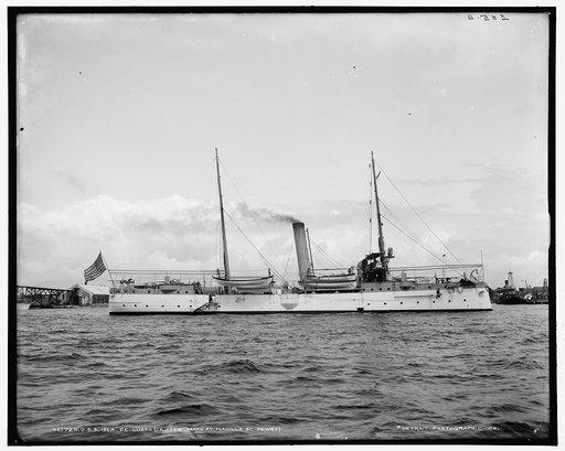 U.S.S. Isla de Luzon, cruiser taken at Manilla [i.e. Manila] by Dewey