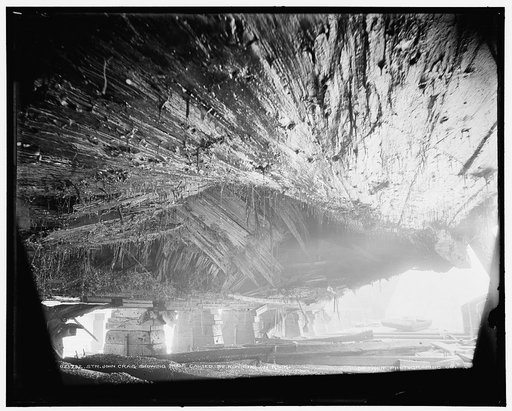 Str. John Craig, showing hole caused by running on rock