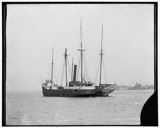 Old timers on the Detroit River