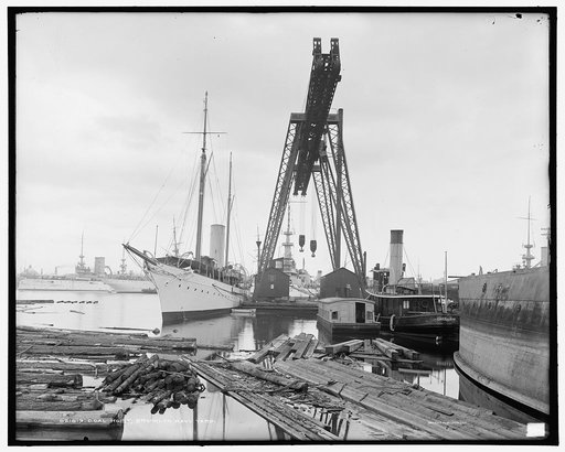 Coal hoist, Brooklyn Navy Yard