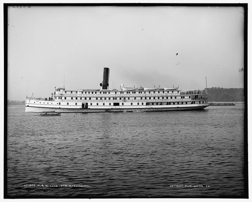 N. & W. [i.e. Norfolk and Western] Line Str. Washington