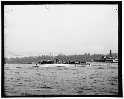 Vamoose at naval parade