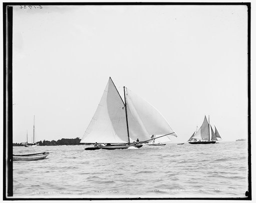 Echota finishing, Put-in-Bay, July 20, 1904